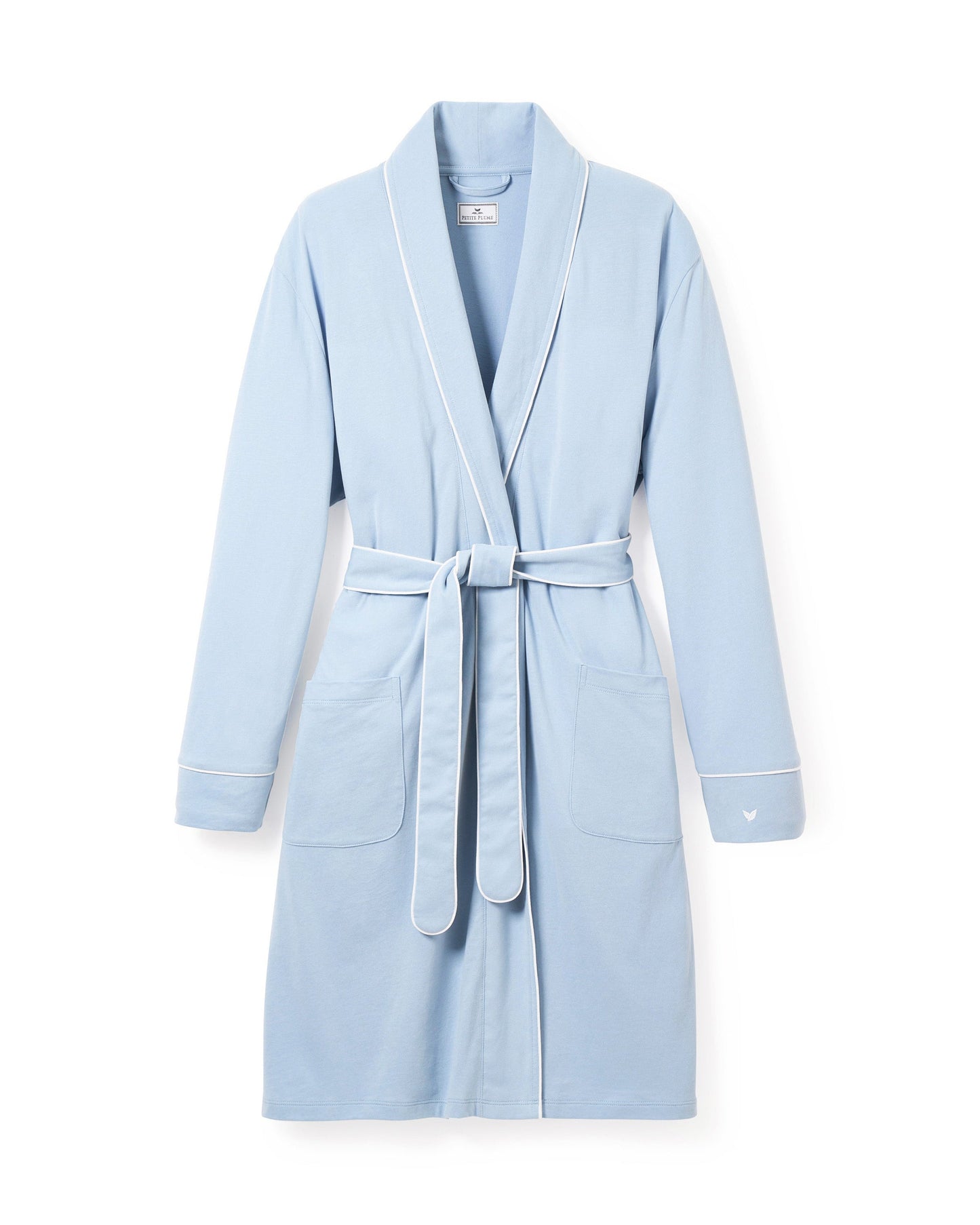 Women's Pima Robe in Periwinkle