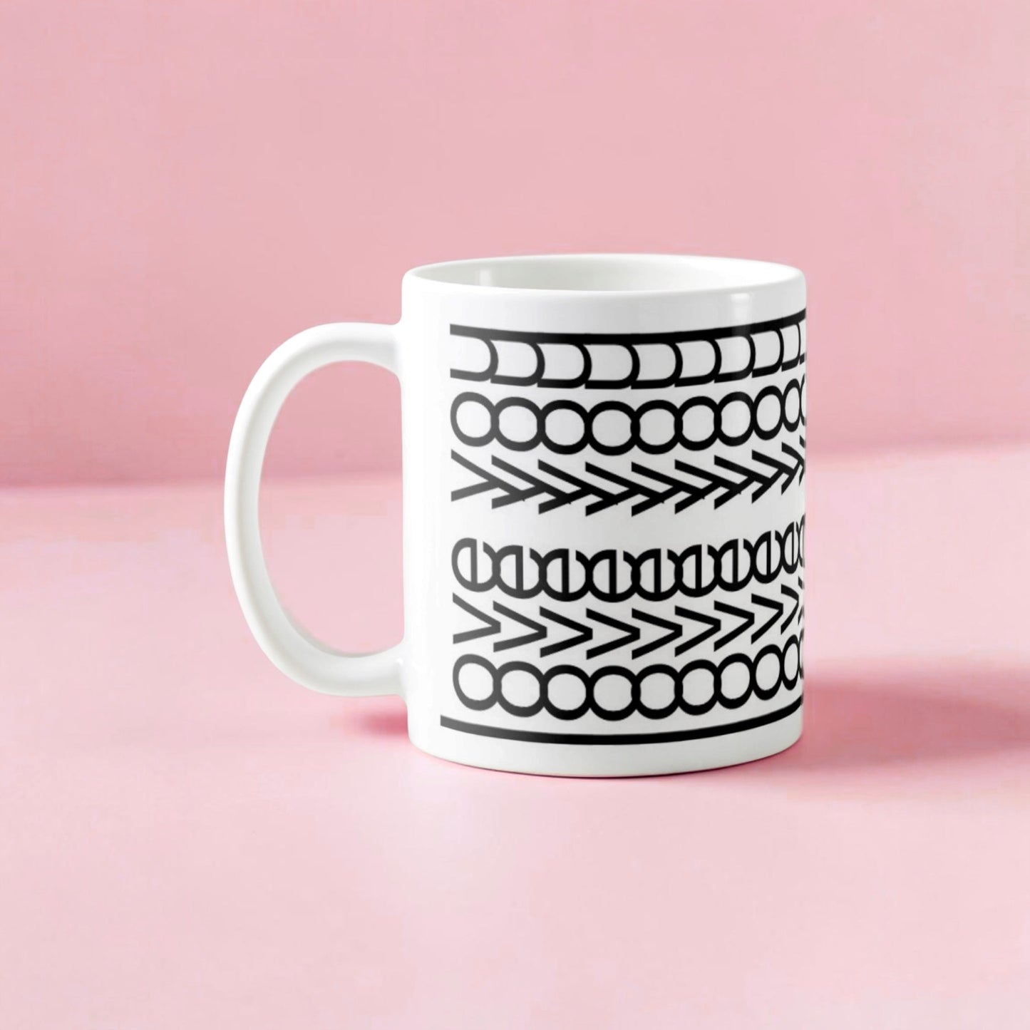 Love You Mug, 11oz ceramic