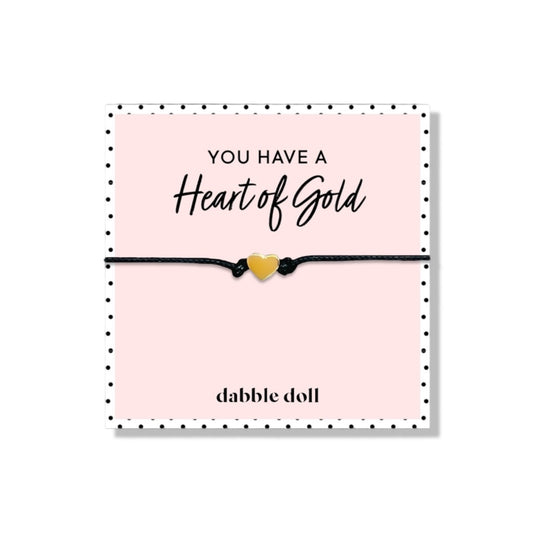 Heart of Gold Bracelet