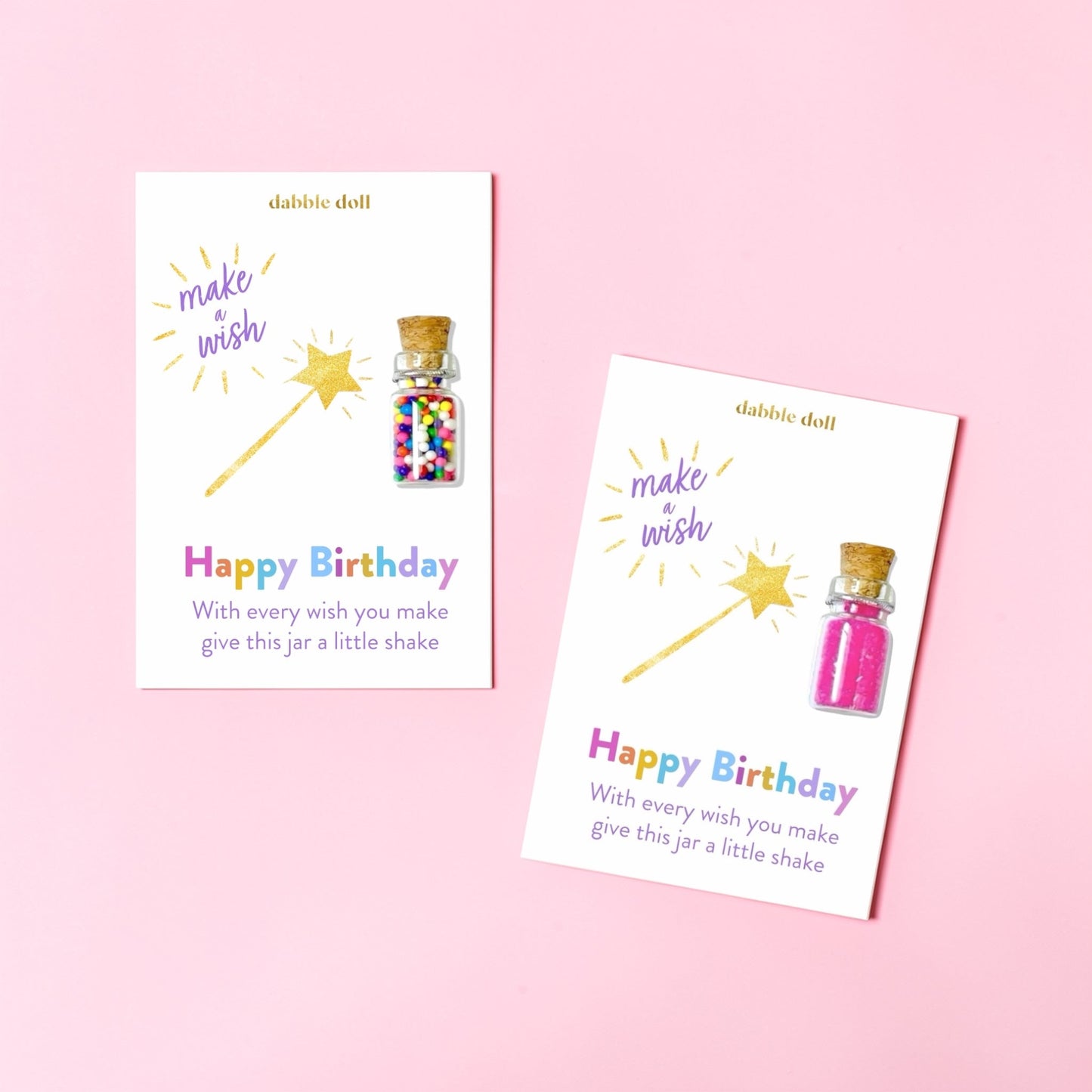 Birthday Gift with Magical Wishes Jar