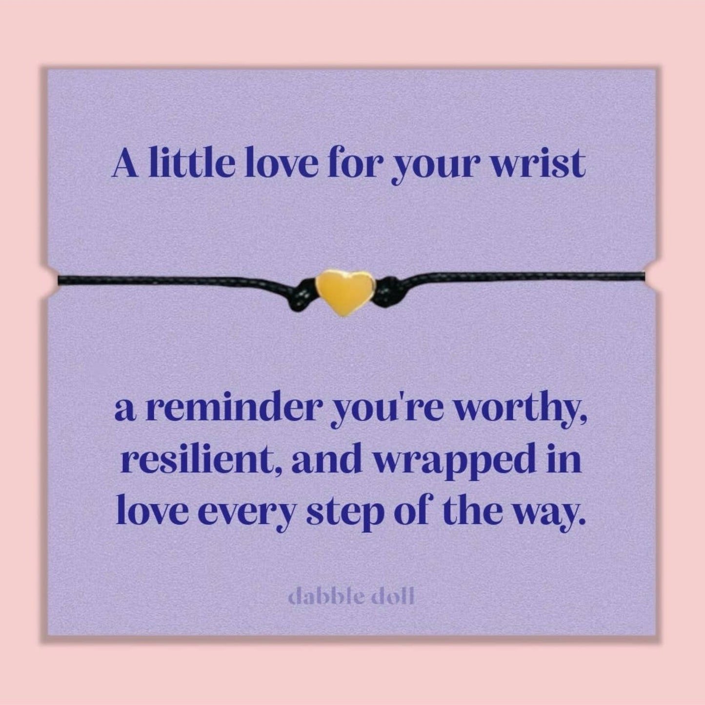Bracelet Chrome Heart for Self-Love