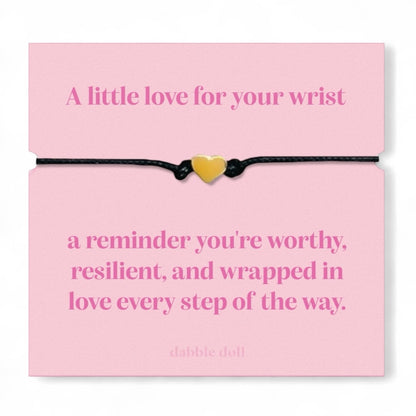 Bracelet Chrome Heart for Self-Love
