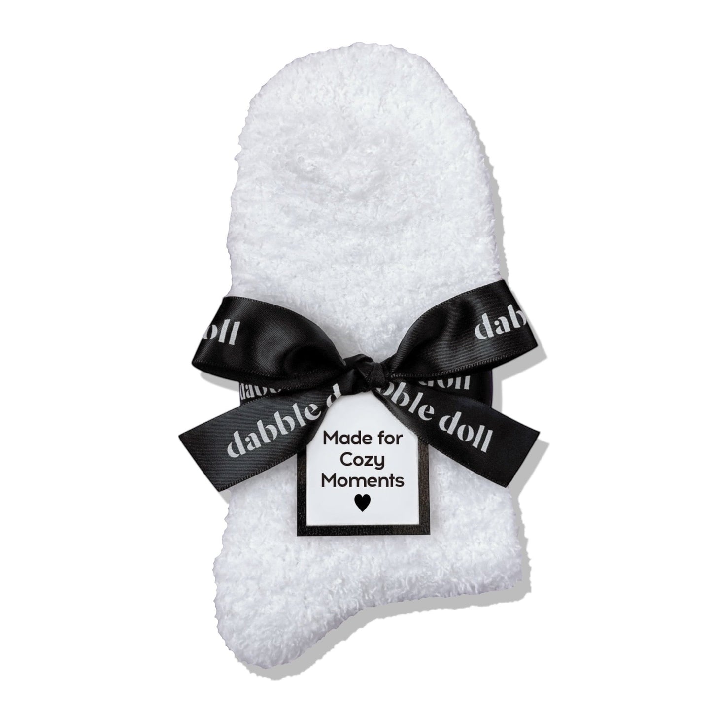 Cozy Socks with Ribbon for Self-Love Comfort