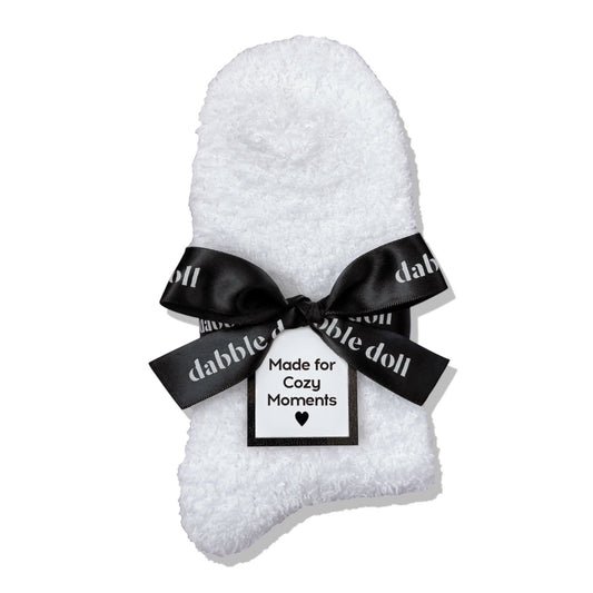 Cozy Socks with Ribbon for Self-Love Comfort