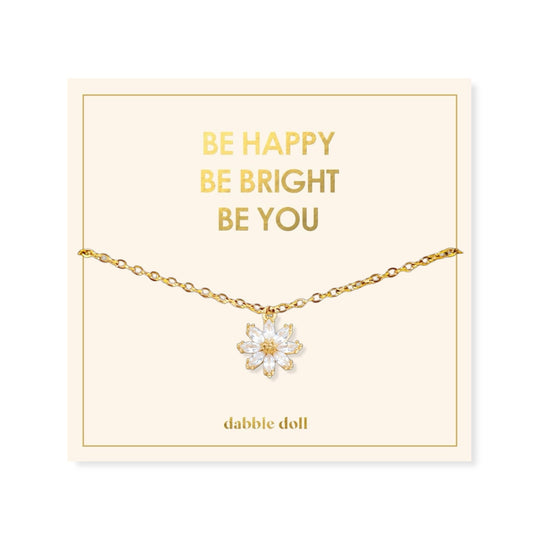 Flower Necklace for Joy with Gift Box