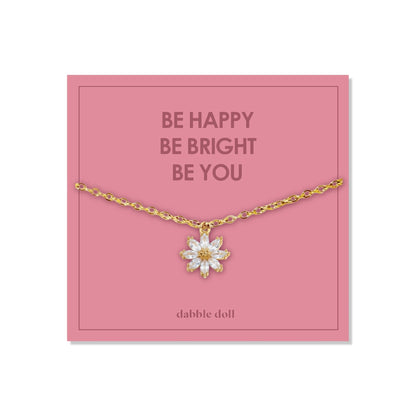 Flower Necklace for Joy with Gift Box