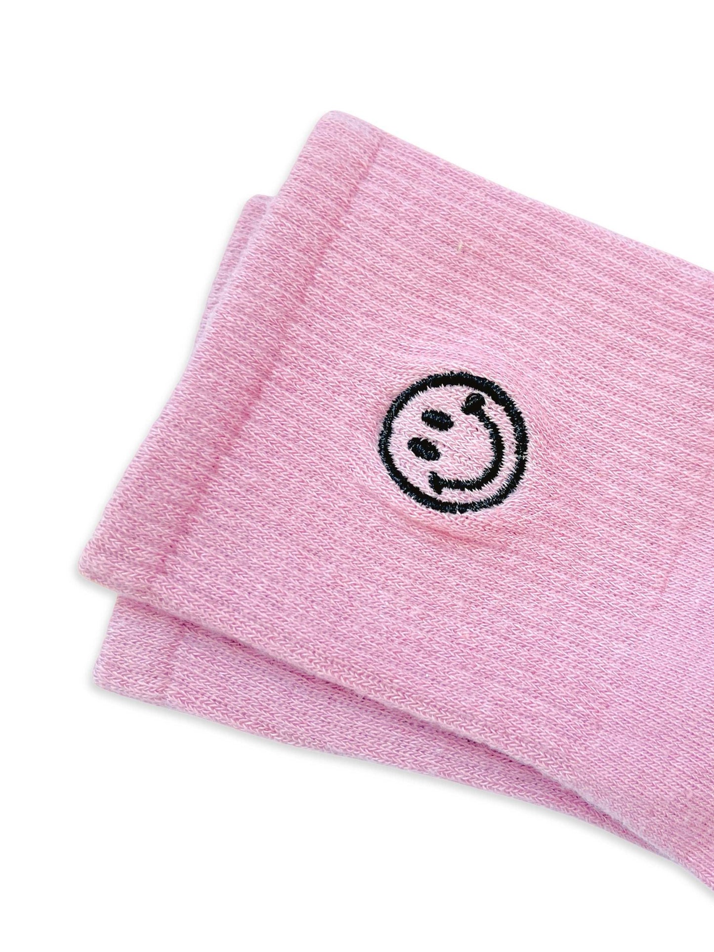 Smiley Socks | Pink/Mauve