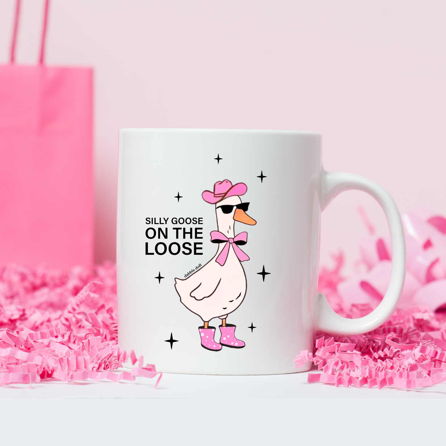 Silly Goose, Funny Coffee Mug Design