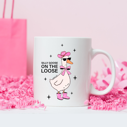 Silly Goose, Funny Coffee Mug Design