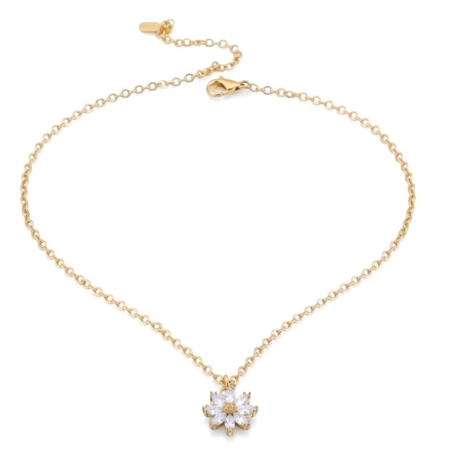 Flower Necklace for Joy with Gift Box
