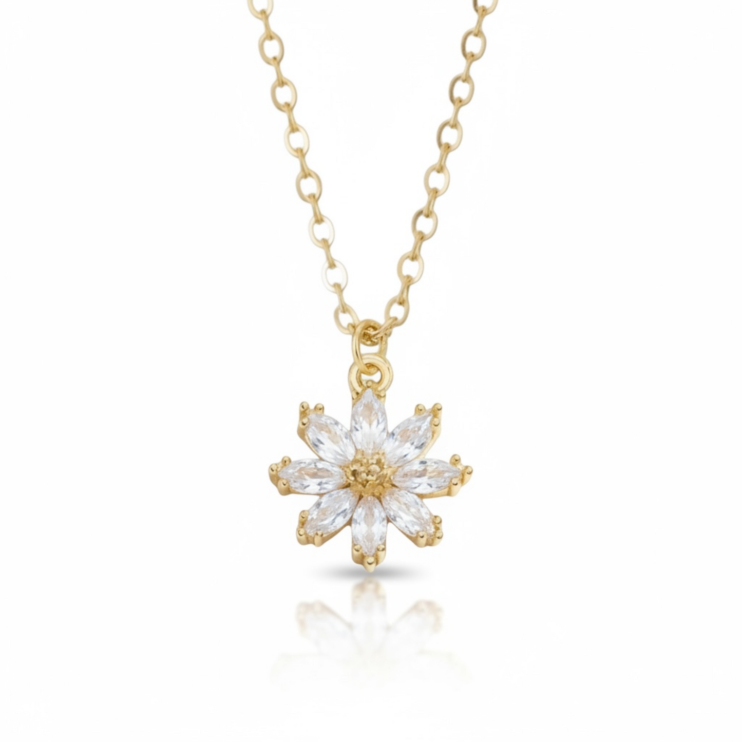 Flower Necklace for Joy with Gift Box