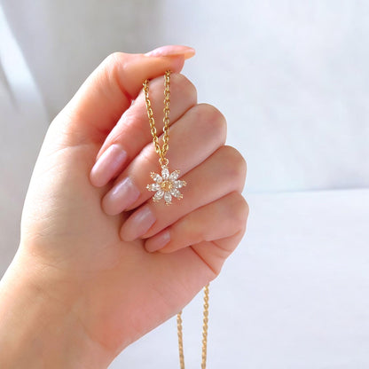 Flower Necklace for Joy with Gift Box