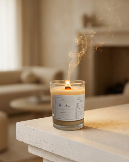 The Aura (Baccarat Maison Francis Kurkdjian Type) - 8oz Glass Candle