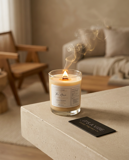 The Aura (Baccarat Maison Francis Kurkdjian Type) - 8oz Glass Candle